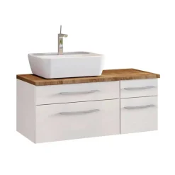 Wohnen Aufsatzbecken Waschtisch fürs Bad - Enwicos I (dreiteilig)