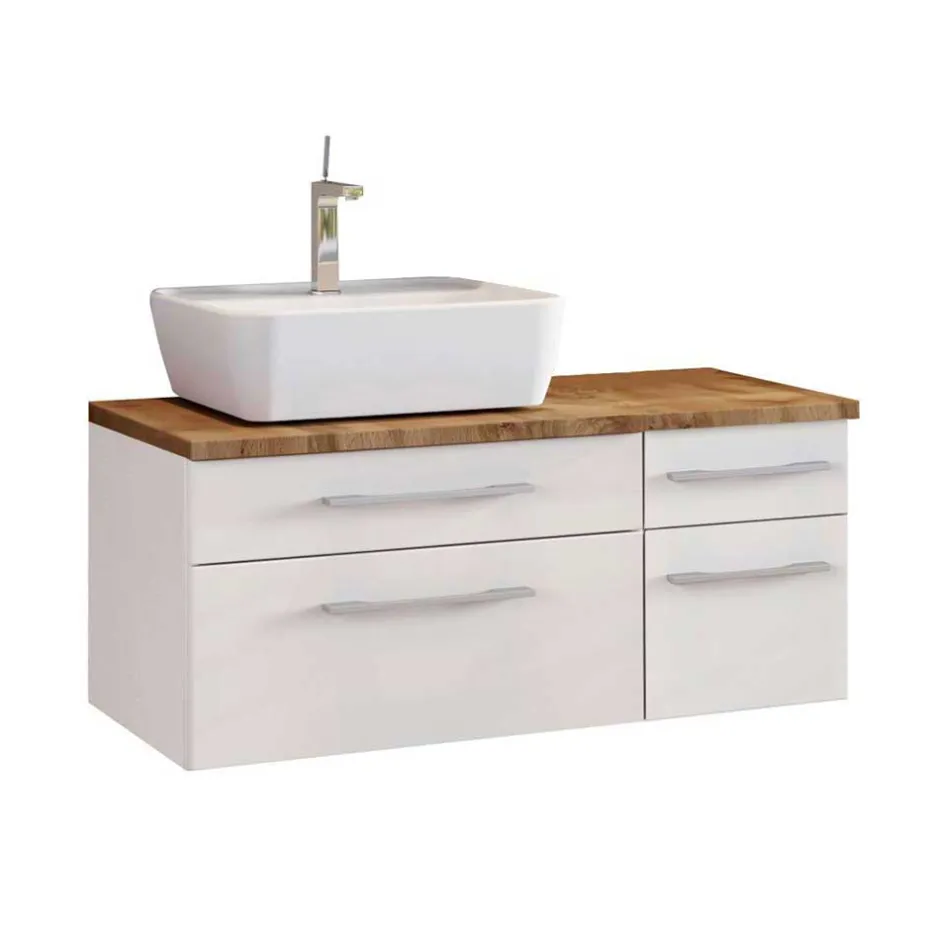 Wohnen Aufsatzbecken Waschtisch fürs Bad - Enwicos I (dreiteilig)