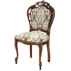 Wohnen Aufwändig gestalteter Esszimmerstuhl im Barockstil - Ursanna