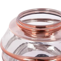 Ausgefallene Tischlampe aus Metall & Glas - Anyel^Wohnen Discount