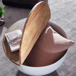 Ausgefallener Couchtisch im Trommel Design - Volcma^Wohnen Best