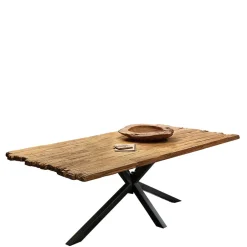 Ausgefallener Tisch aus Teak Recyclingholz rustikal - Kyras^Wohnen Best