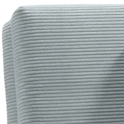 Ausklappbares Sofa aus Cord in Hellblau - Rachel^Wohnen Online
