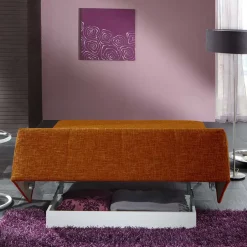 Wohnen Ausklappbares Sofa in Orange - Matrona