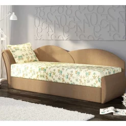 Ausziehbare Recamiere mit mehrfarbigem Blumenmuster - Laci^Wohnen Sale