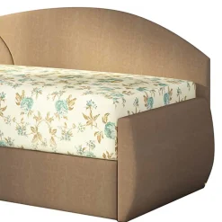 Ausziehbare Recamiere mit mehrfarbigem Blumenmuster - Laci^Wohnen Sale