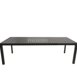 Wohnen Ausziehbarer Gartentisch in Anthrazit - Taba