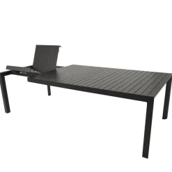 Wohnen Ausziehbarer Gartentisch in Anthrazit - Taba