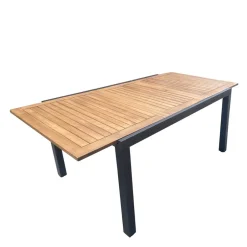 Ausziehbarer Terrassentisch in Akazie - Grodasso^Wohnen