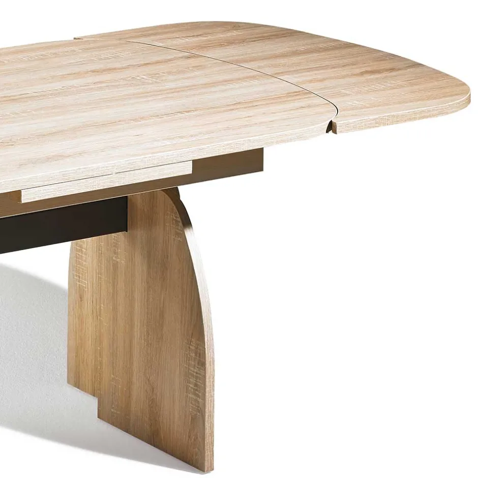 Wohnen Ausziehbarer Wohnzimmertisch höhenverstellbar - Humitas