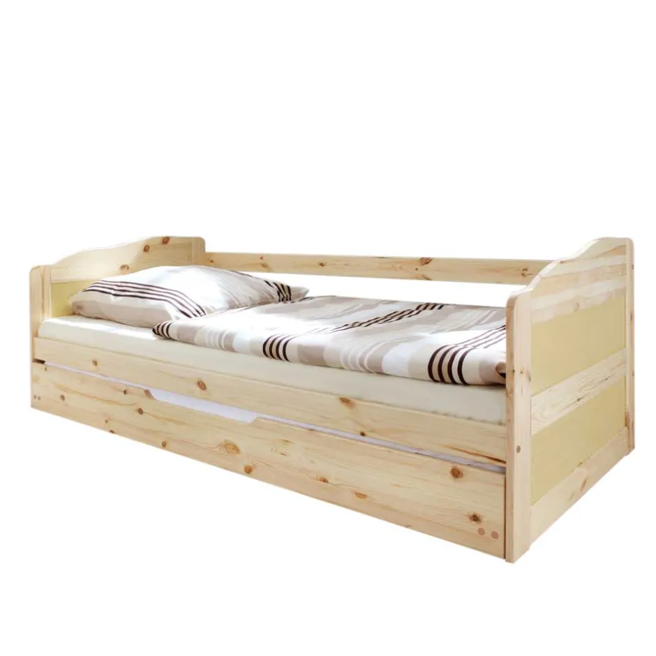 Wohnen Ausziehbett Tropinica aus Kiefer Massivholz