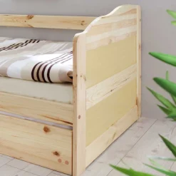 Wohnen Ausziehbett Tropinica aus Kiefer Massivholz