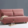 Ausziehsofa in Rosa Webstoff - Pirlo^Wohnen New