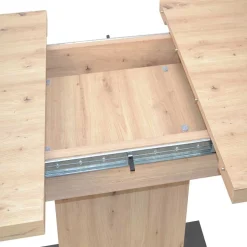 Wohnen Ausziehtisch & Schwingstühle Set - Gedeon (fünfteilig)