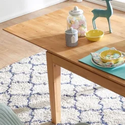 Wohnen Ausziehtisch aus massiver Wildeiche geölt - Flo