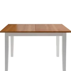 Wohnen Ausziehtisch in Weiß und Honig - Kinsale