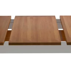 Wohnen Ausziehtisch in Weiß und Honig - Kinsale