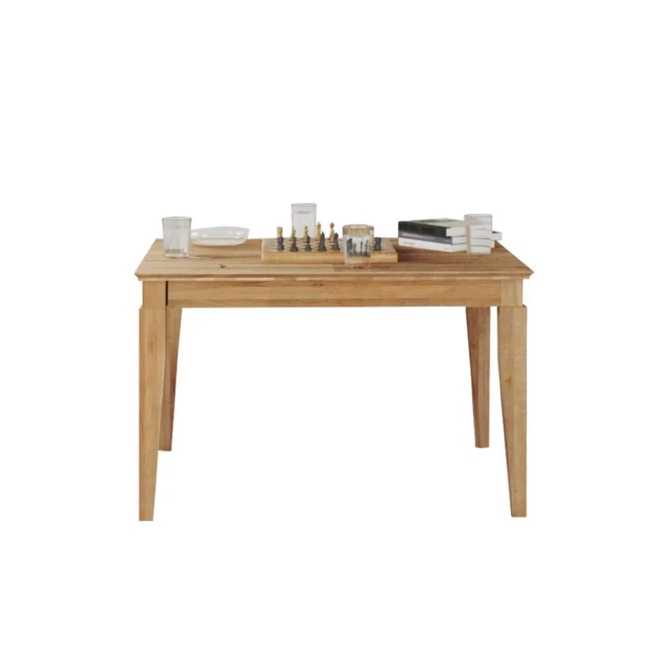 Wohnen Ausziehtisch Masdamos aus Wildeiche massiv