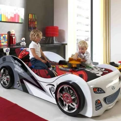 Autobett Station in Weiß^Wohnen Outlet