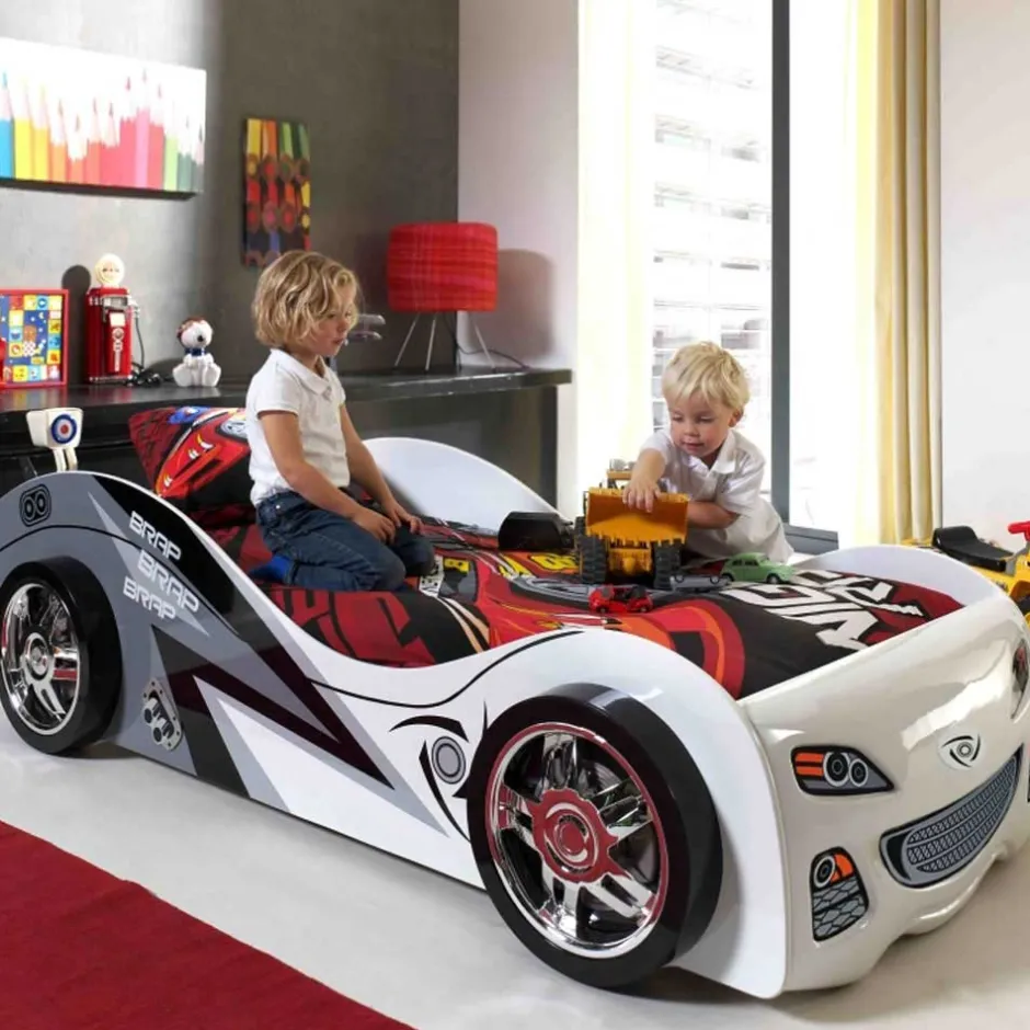 Autobett Station in Weiß^Wohnen Outlet