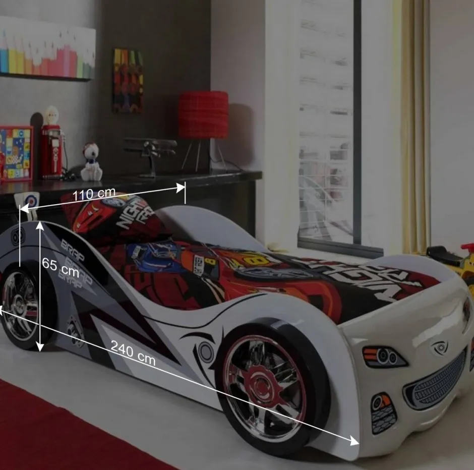 Autobett Station in Weiß^Wohnen Outlet