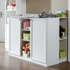 Baby Wickeltisch weiss Masculino 122 cm breit^Wohnen Hot