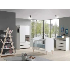 Wohnen Babyzimmermöbel Komplettset - Mauricia (vierteilig)