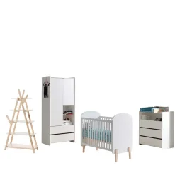 Wohnen Babyzimmermöbel Komplettset - Mauricia (vierteilig)