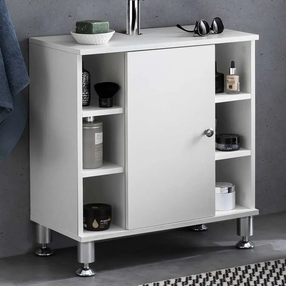 Wohnen Bad Becken Unterschrank mit 6 Fächern - Duffy