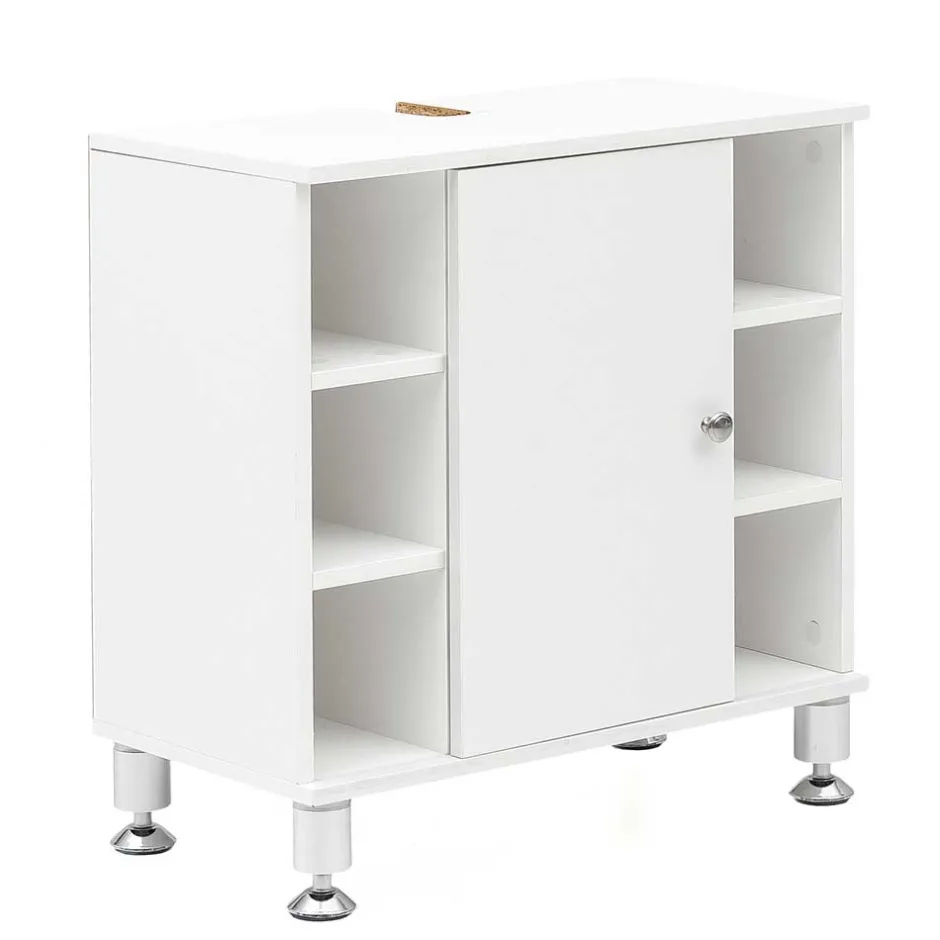 Wohnen Bad Becken Unterschrank mit 6 Fächern - Duffy