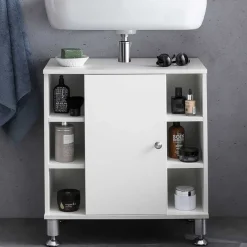 Wohnen Bad Becken Unterschrank mit 6 Fächern - Duffy