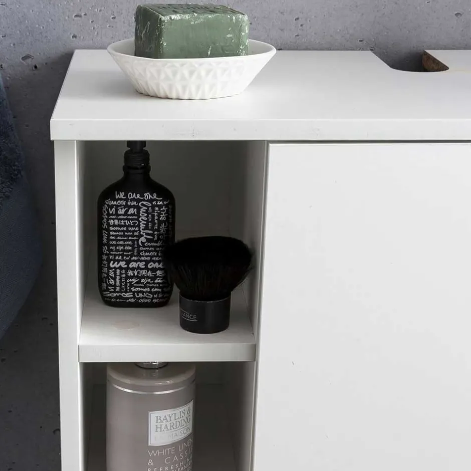 Wohnen Bad Becken Unterschrank mit 6 Fächern - Duffy