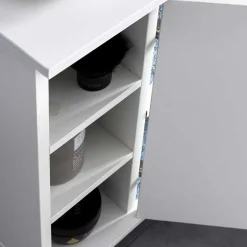 Wohnen Bad Becken Unterschrank mit 6 Fächern - Duffy