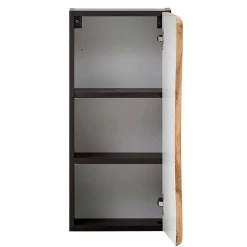 Wohnen Bad Hängeschrank in Baumkante Wildeiche Optik - Breznia