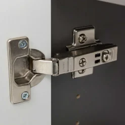 Wohnen Bad Hängeschrank in Baumkante Wildeiche Optik - Breznia