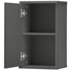 Bad Hängeschrank in Hochglanz Grau - Ulivia^Wohnen Sale