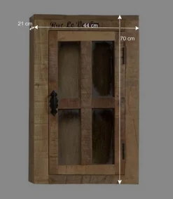 Bad Hängeschrank Indri aus Mangobaum Massivholz^Wohnen Online