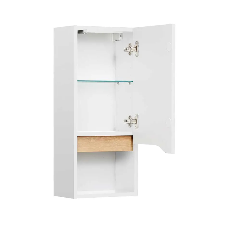 Bad Hängeschrank mit Fach und Tür - Zenata^Wohnen Best