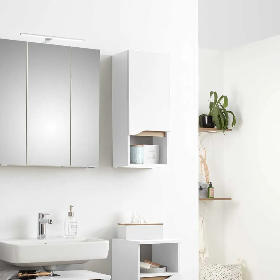 Bad Hängeschrank mit Fach und Tür - Zenata^Wohnen Best