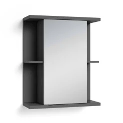 Wohnen Bad Hängeschrank mit Spiegeltür - Asutria