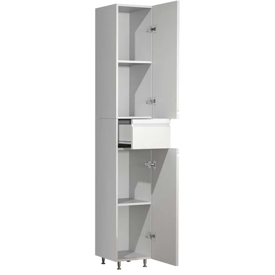 Bad Hochschrank in Weiß modern - Departo^Wohnen Sale