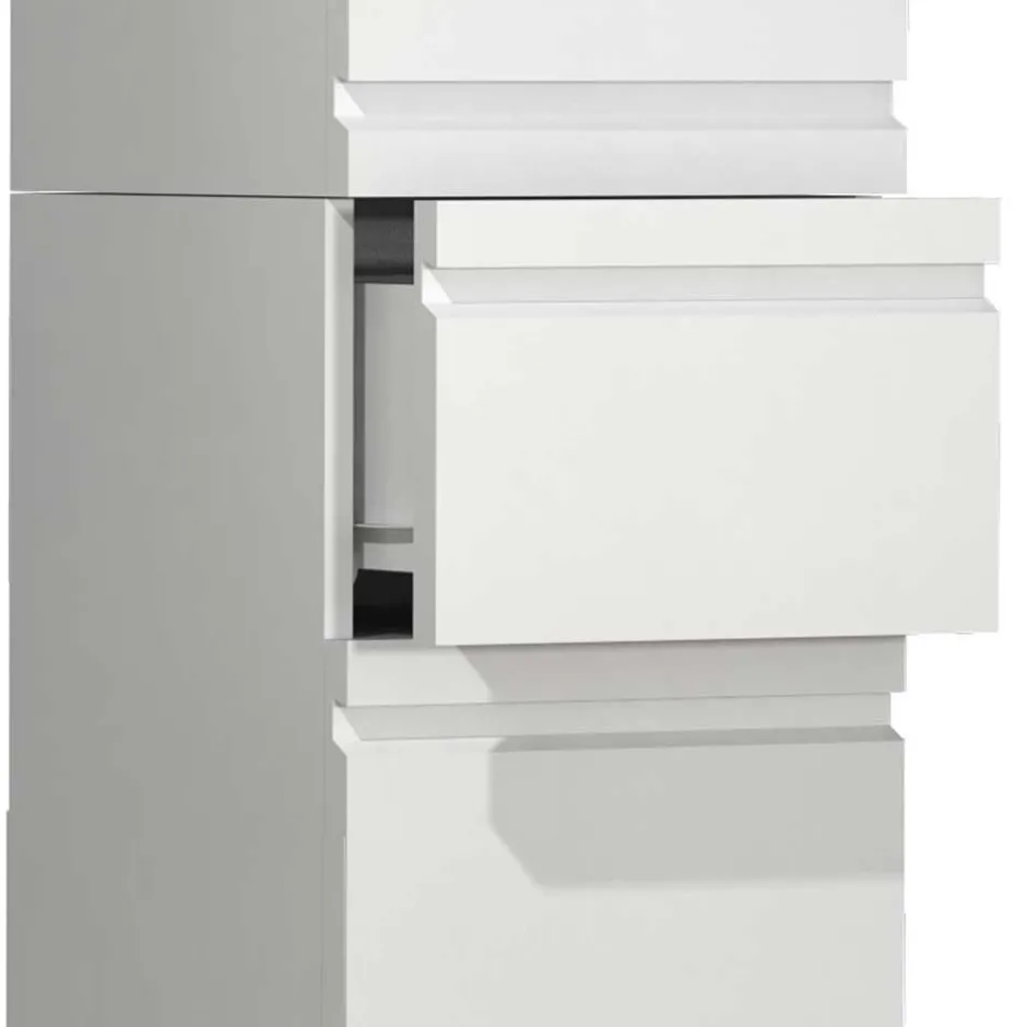 Bad Hochschrank in Weiß modern - Departo^Wohnen Sale