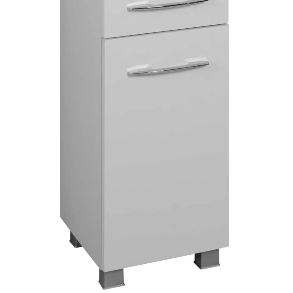 Wohnen Bad Hochschrank Lartemo in Weiß