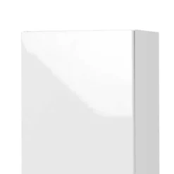 Wohnen Bad Hochschrank Tymos in Hochglanz Weiß