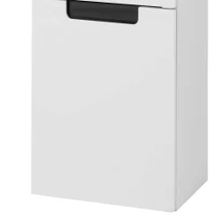 Wohnen Bad Hochschrank Tymos in Hochglanz Weiß