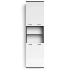 Bad Hochschrank zweifarbig - Asutria^Wohnen Outlet