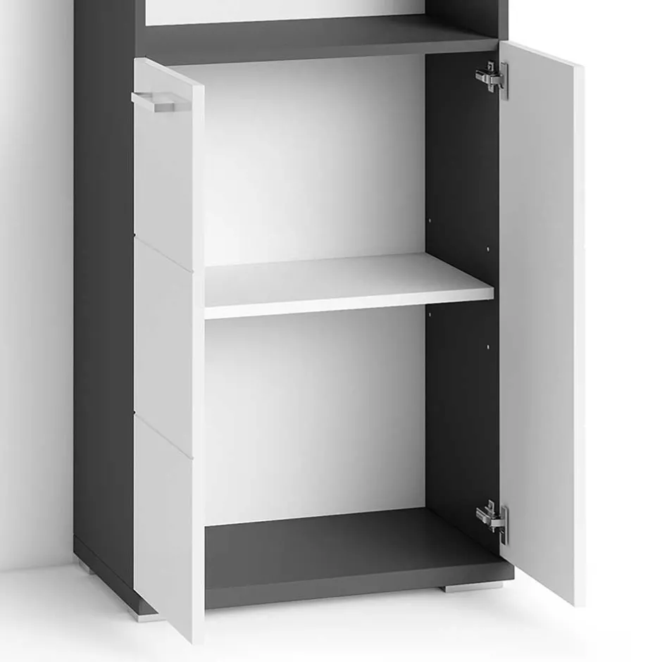 Bad Hochschrank zweifarbig - Asutria^Wohnen Outlet