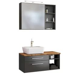 Bad Komplett Waschtisch Set - Estregos (dreiteilig)^Wohnen Hot