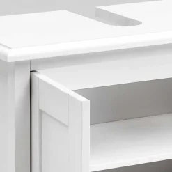 Wohnen Bad Landhaus Unterbeckenschrank in Weiß - Satumare