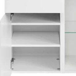 Bad Midischrank Concetada in Weiß Hochglanz^Wohnen Discount